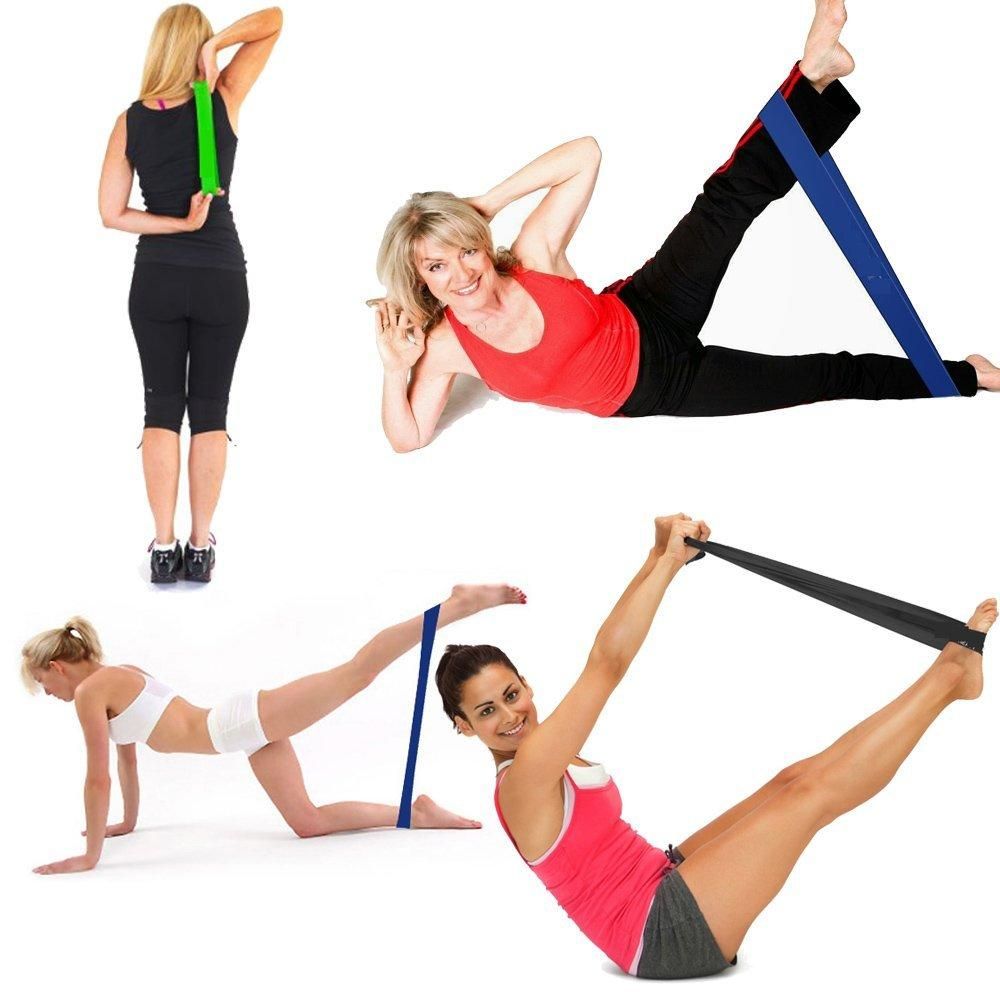 5 Pack Resistance Bands - Progression Strength Set with Gym Carry Bag - thewaistpros.com -