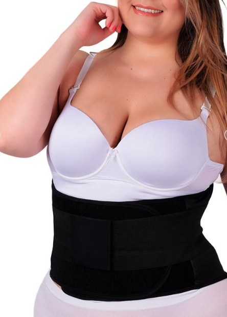 Plus Size Waist Sweat Belt for Weight Loss! - thewaistpros.com - 4XL / Black