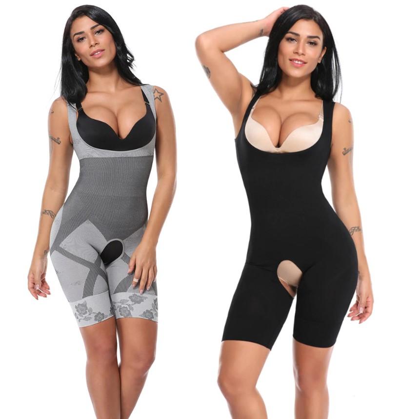 Slimming Bodysuit - Full Body Shaper with Butt Lifter - Easy Bathroom Access - thewaistpros.com -