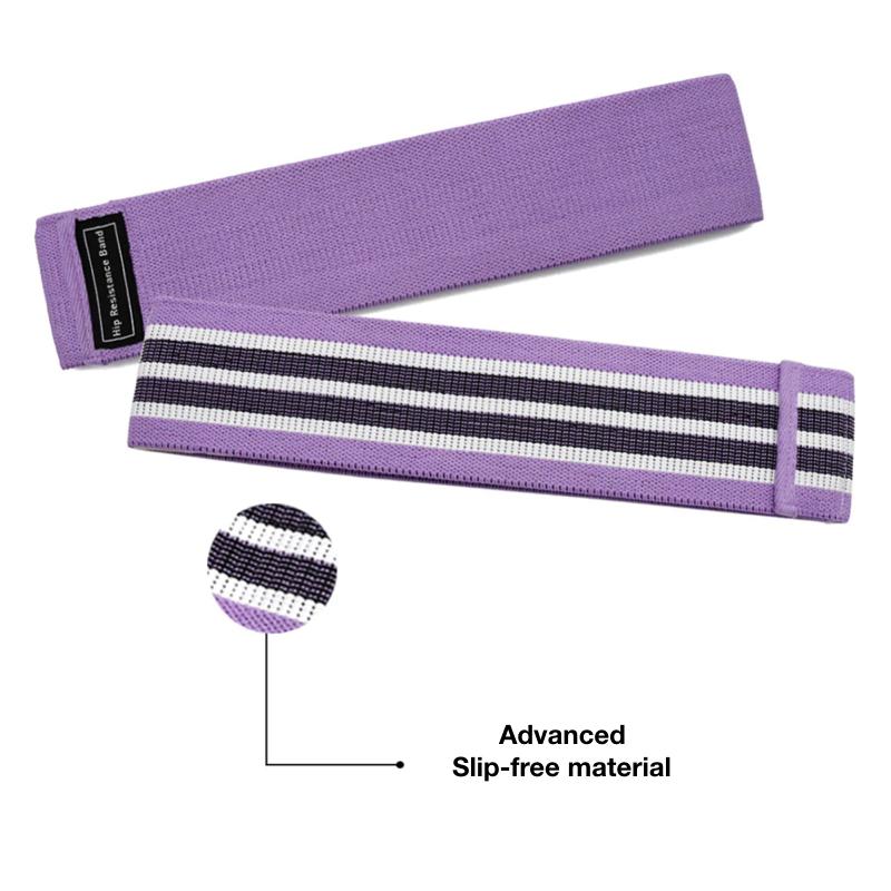 Fabric Booty Band Set - 3 Levels of Resistance - thewaistpros.com -