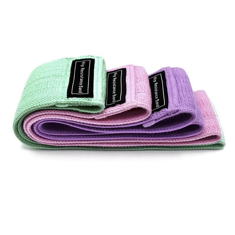 Fabric Booty Band Set - 3 Levels of Resistance - thewaistpros.com -