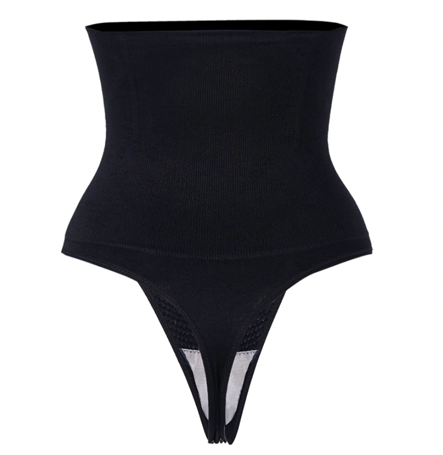 High Waist Shaper - Tummy Control Compression Thong - thewaistpros.com -