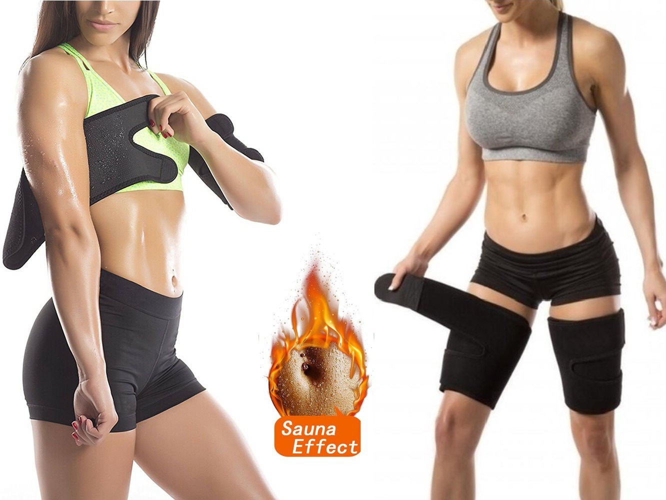 Thigh & Arm Fat Trimmer - Sauna Wraps for Weight Loss! - thewaistpros.com -