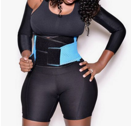 Plus Size Waist Sweat Belt for Weight Loss! - thewaistpros.com - Small / Blue