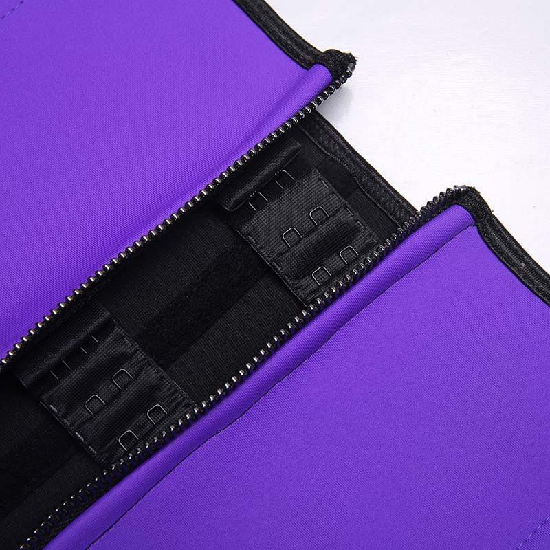 Plus Size "Clip & Zip" Waist Trainer - 3 Hook & Zippered Body Shaper! - thewaistpros.com -