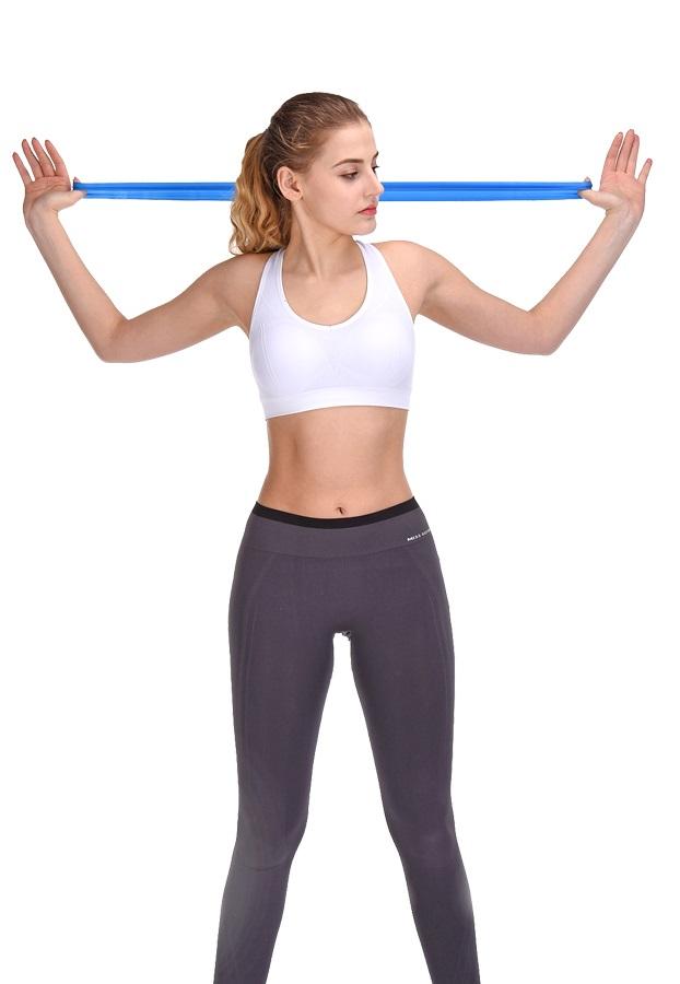 5 Pack Resistance Bands - Progression Strength Set with Gym Carry Bag - thewaistpros.com -