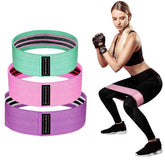 Fabric Booty Band Set - 3 Levels of Resistance - thewaistpros.com -