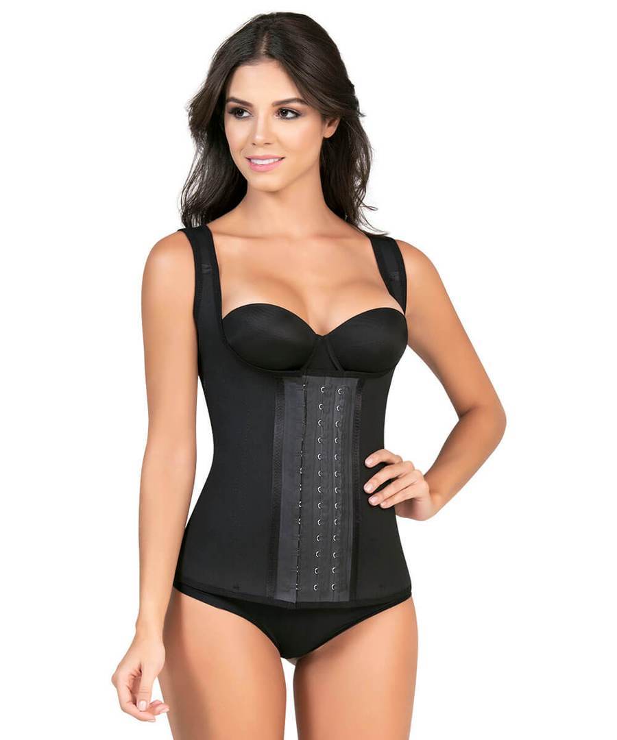 3 Hook Waist Trainer ~ Slimming Cincher! - thewaistpros.com - XL / Black