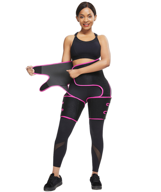 Waist & Thigh Fat Burn Sauna Wrap With Butt Lifter for Weight Loss - thewaistpros.com -