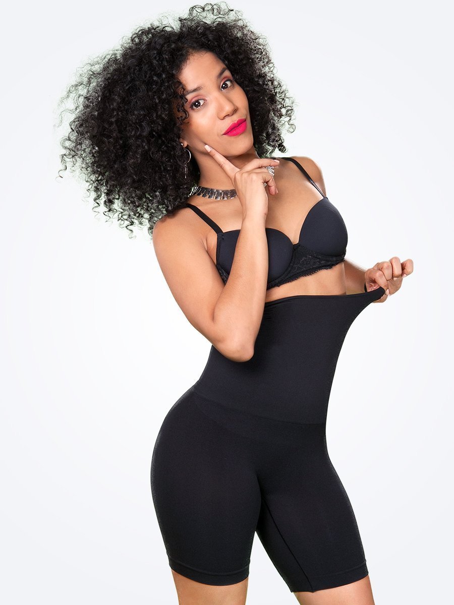 High Waist Tummy Control & Body Shaper & Butt Lifter - thewaistpros.com - XL/XXL / Black