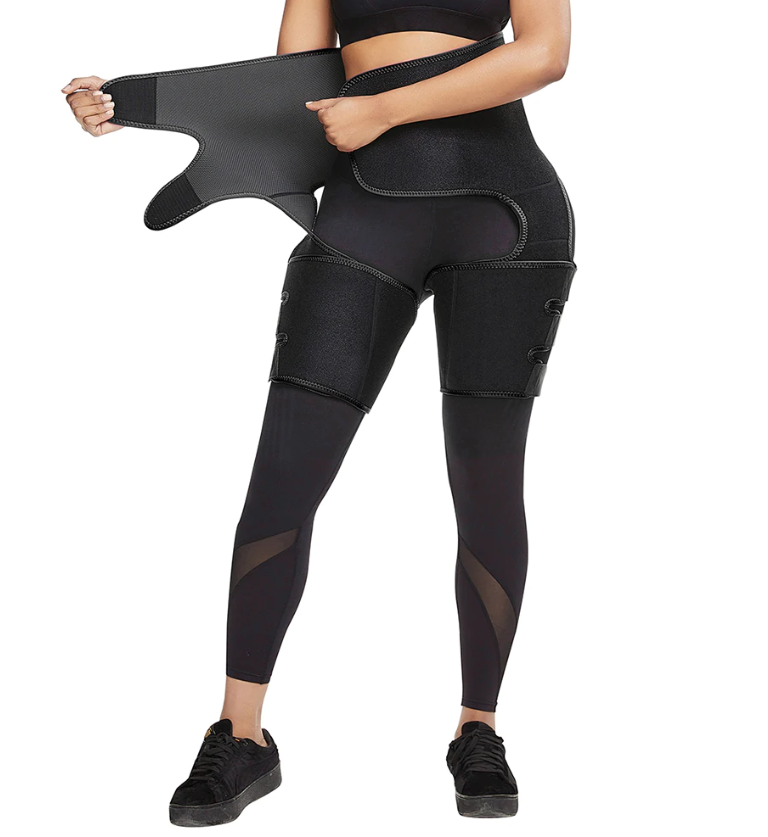 Waist & Thigh Fat Burn Sauna Wrap With Butt Lifter for Weight Loss - thewaistpros.com -