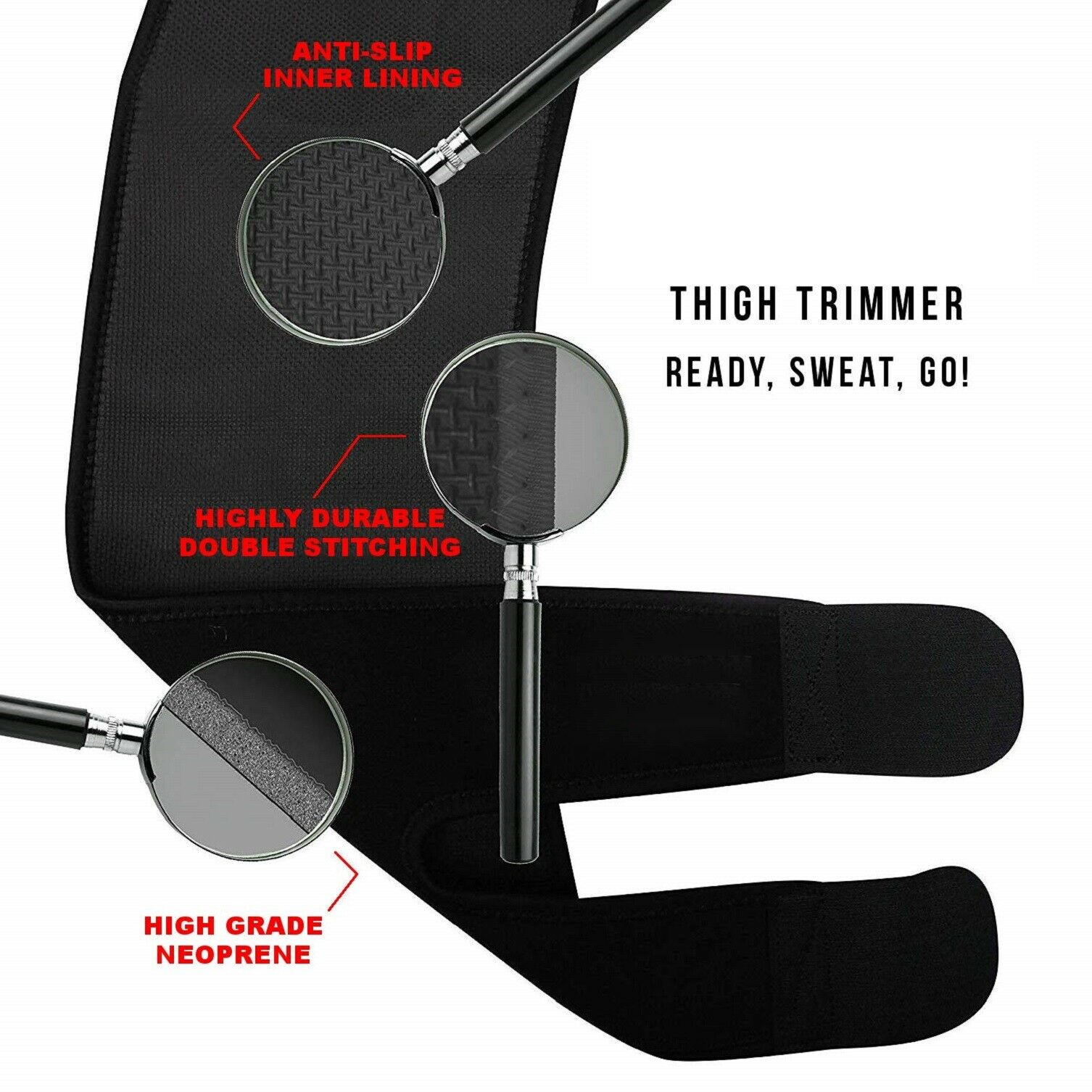 Thigh & Arm Fat Trimmer - Sauna Wraps for Weight Loss! - thewaistpros.com -