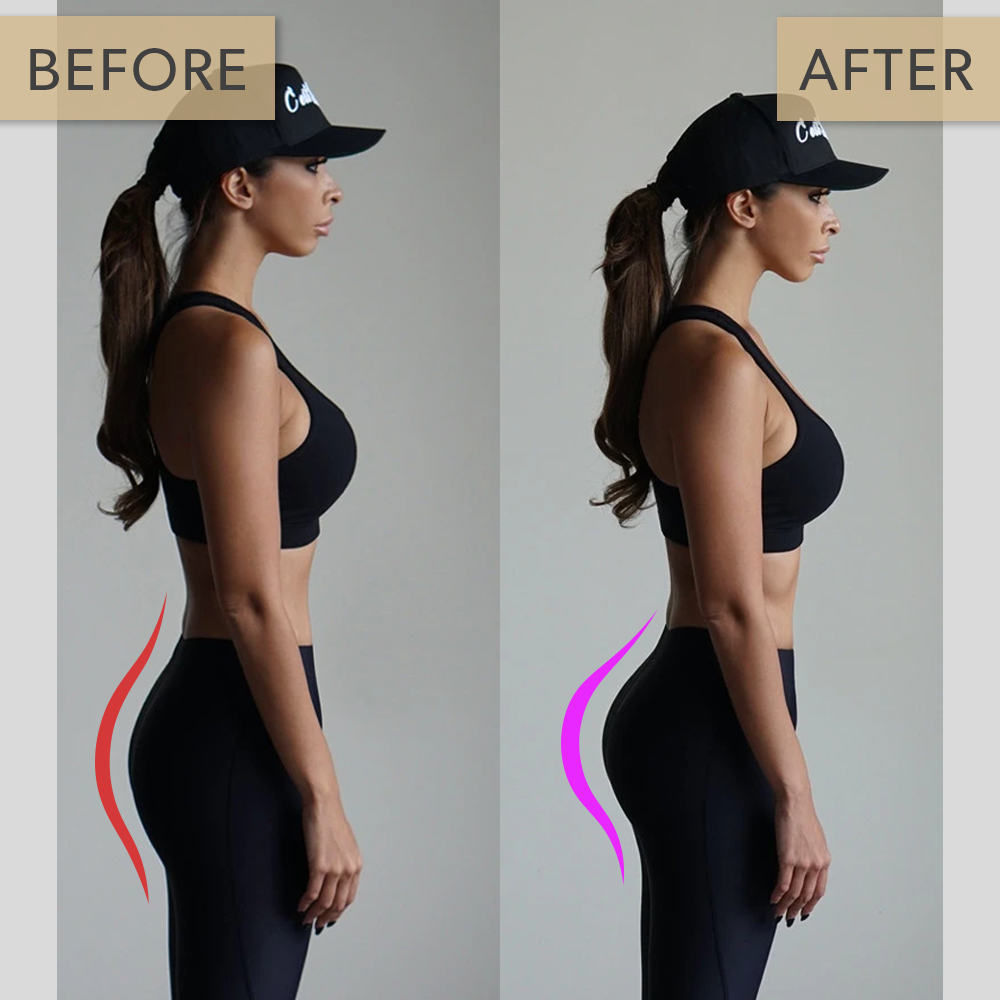 Waist & Thigh Fat Burn Sauna Wrap With Butt Lifter for Weight Loss - thewaistpros.com -