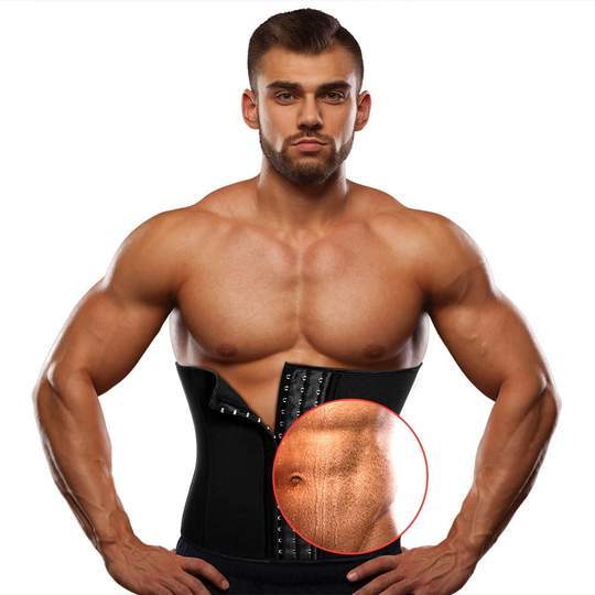 Deluxe Slimming Waist Trainer for Men - thewaistpros.com - XL