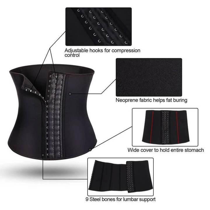 Deluxe Slimming Waist Trainer for Men - thewaistpros.com -