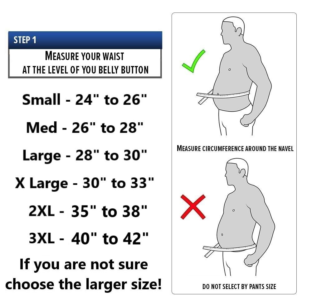 Men's Waist Trainer - Double Compression Strap Sweat Belt - Burn Stomach Fat!! - thewaistpros.com -