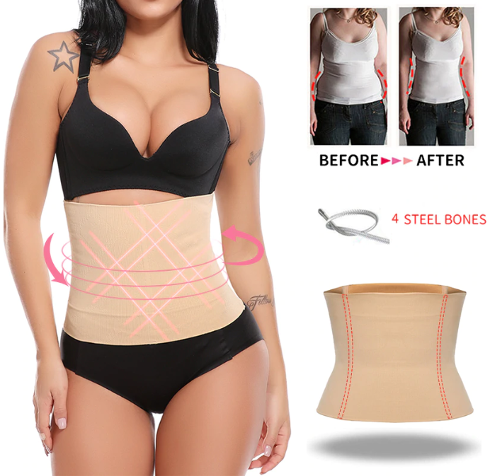 Waist Control Shaper - Tummy Compression Cincher - thewaistpros.com -