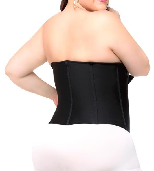 Plus Size "Clip & Zip" Waist Trainer - 3 Hook & Zippered Body Shaper! - thewaistpros.com -