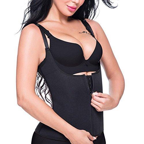Waist Trainer Body Shaper ~ Zip Up Corset Vest! - thewaistpros.com -