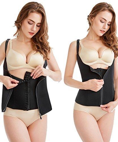 Waist Trainer Body Shaper ~ Zip Up Corset Vest! - thewaistpros.com -