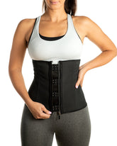 Premium Body Shaper! - "Clip & Zip" Waist Trainer - thewaistpros.com - Small / Black