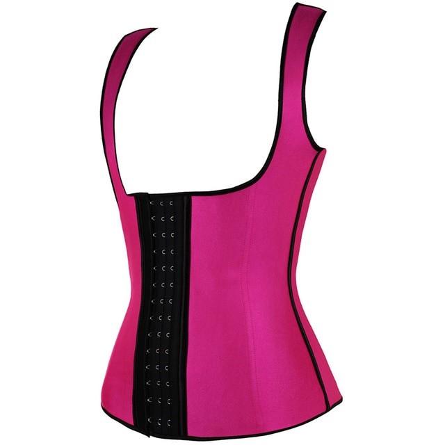Plus Size 3 Hook Waist Trainer ~ Naturally Burn Fat! - thewaistpros.com - Small / Pink