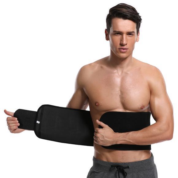 Men's Waist Sweat Belt - Stomach Trimming Trainer! - thewaistpros.com -