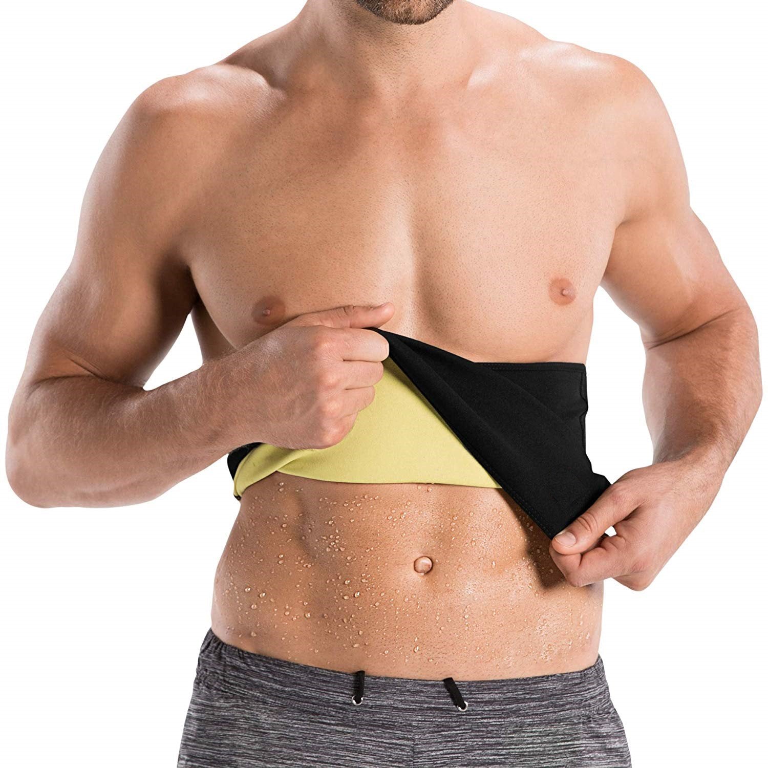 Sauna Waist Slimming Sweat Band ~ Burn Belly Fat & Shred! - thewaistpros.com - Medium