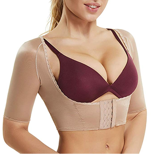 Arm Slimming Shaper - Reduces Sagging Skin! - thewaistpros.com - Medium / Beige