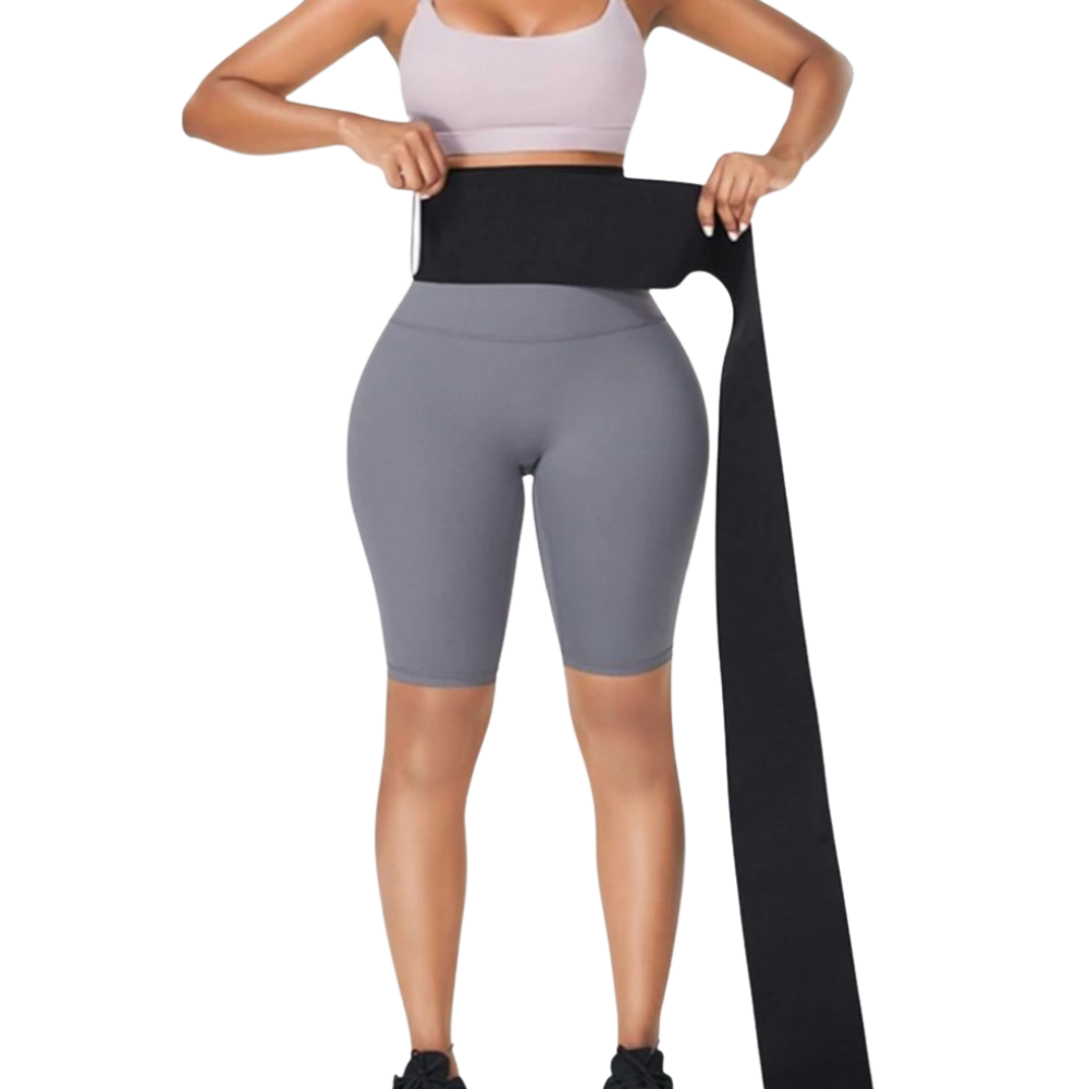 SculptSweat® Lower Waist Support Belt Abdominal Binder - Compression Band