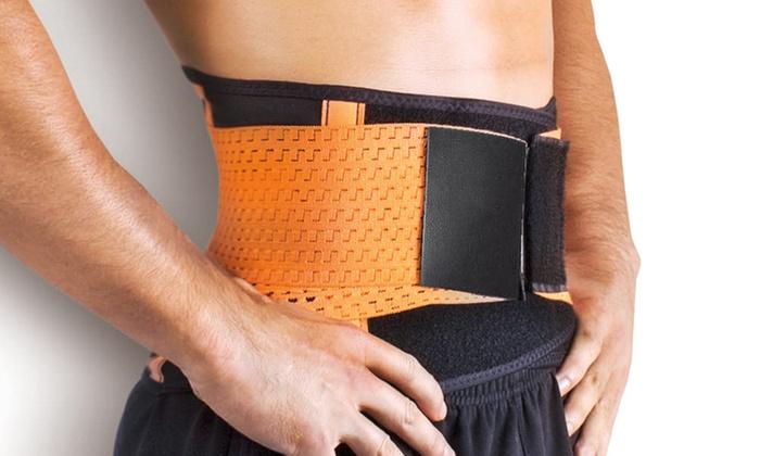 Sweat Belt for Men - Waist Trainer - Burn Stomach Fat! - thewaistpros.com -