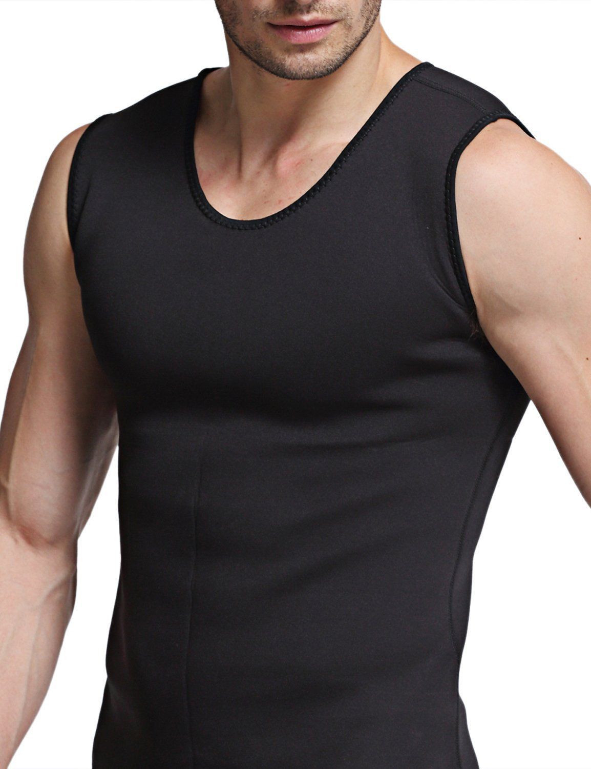 Men's Sauna Vest Waist Shaper ~ Burn Stomach Fat! - thewaistpros.com -