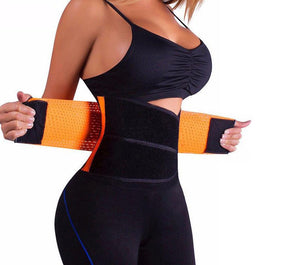 Waist Trainer - Sweat Belt for Stomach Weight Loss! - thewaistpros.com - Small / Orange