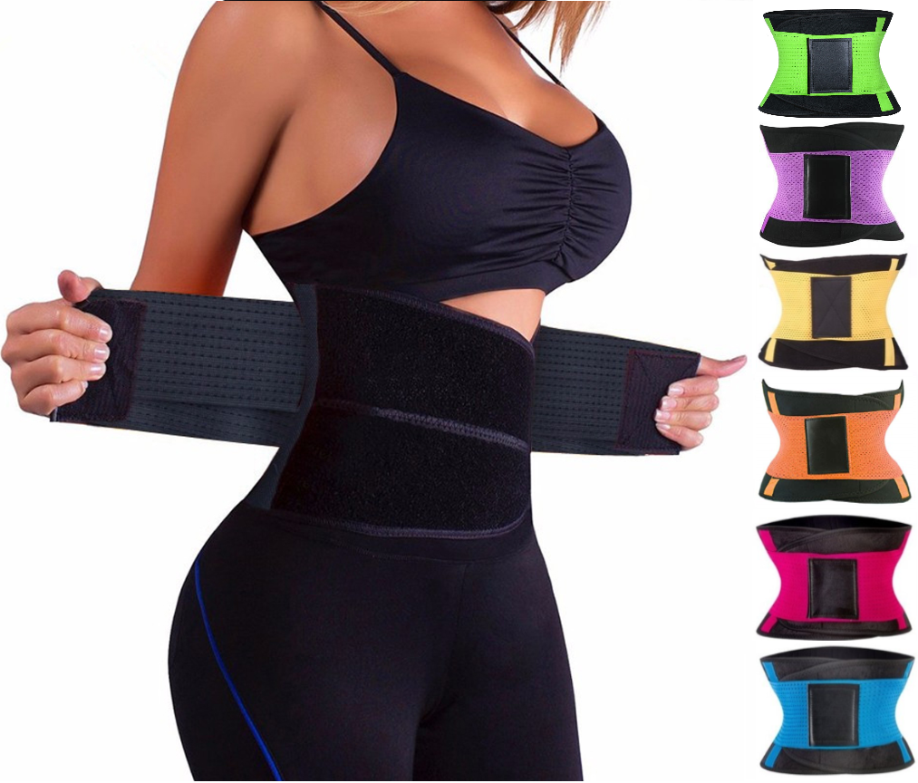 Waist Trainer - Sweat Belt for Stomach Weight Loss! - thewaistpros.com - 5XL / Black