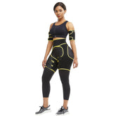 Waist & Thigh Fat Burner - Sauna Wrap for Weight Loss! - thewaistpros.com - Yellow / S/M