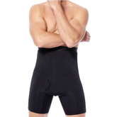 Men's Stomach Compression Briefs - thewaistpros.com - L / Black
