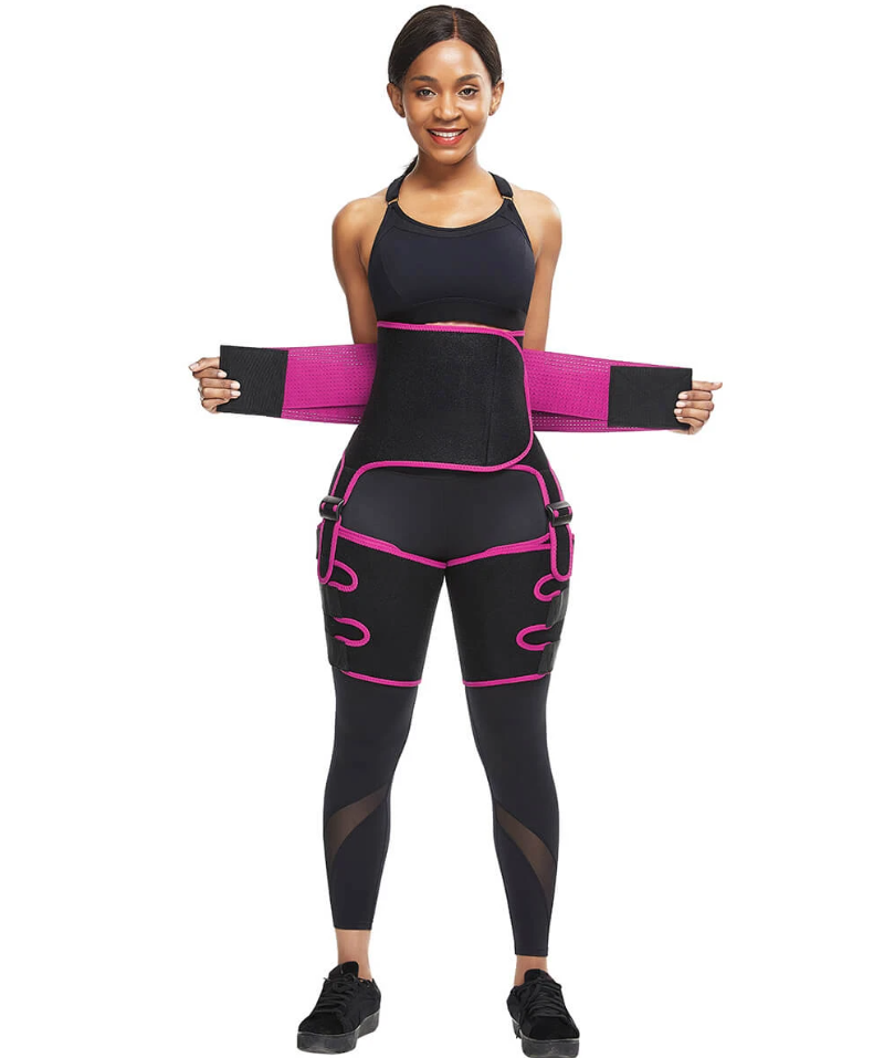 SculptSweat Waist Trainer Thigh Fat Burning For Weight Loss Wrap