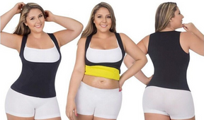 Plus Size Sauna Tank Top - Ab & Waist Slimming Weight Loss - thewaistpros.com - 