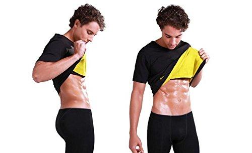 Men's Sauna Sweat Shirt ~ Increase Weight Loss! - thewaistpros.com - Small / Black