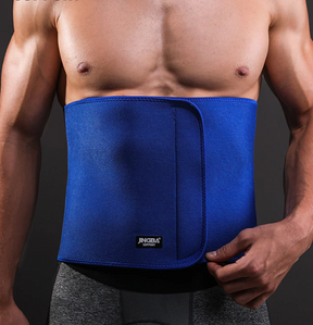 Men's Weight Loss Sweat Belt - Stomach Trimming Waist Trainer! - thewaistpros.com - 