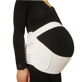 Pregnancy Support - Premium Maternity Belt - thewaistpros.com - L / White
