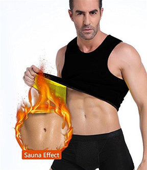 Men's Sauna Vest Waist Shaper ~ Burn Stomach Fat! - thewaistpros.com - 