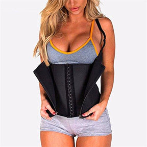 Waist Trainer Body Shaper ~ Zip Up Corset Vest! - thewaistpros.com - 