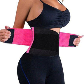 Waist Trainer - Sweat Belt for Stomach Weight Loss! - thewaistpros.com - Small / Pink