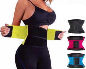 Waist Trainer - Sweat Belt for Stomach Weight Loss! - thewaistpros.com - Small / Yellow