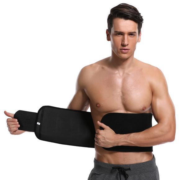 Men's Waist Sweat Belt - Stomach Trimming Trainer! - thewaistpros.com - 
