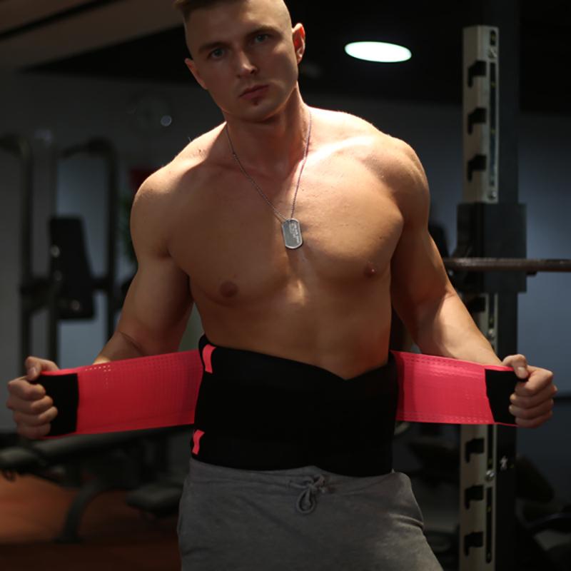 Sweat Belt for Men - Waist Trainer - Burn Stomach Fat! - thewaistpros.com - Small / Pink