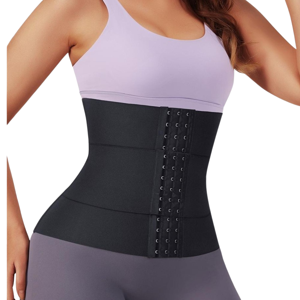 SculptSweat® Triple Band Tummy Wrap Compressing Trainer