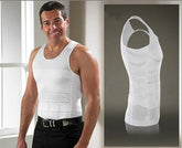 Men's Waist Shaper ~ Great For Work Attire! - thewaistpros.com - Large / White